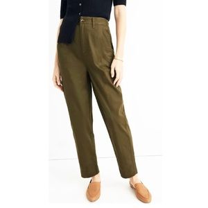 NWT Madewell High Waist Camp Pants Style AJ486